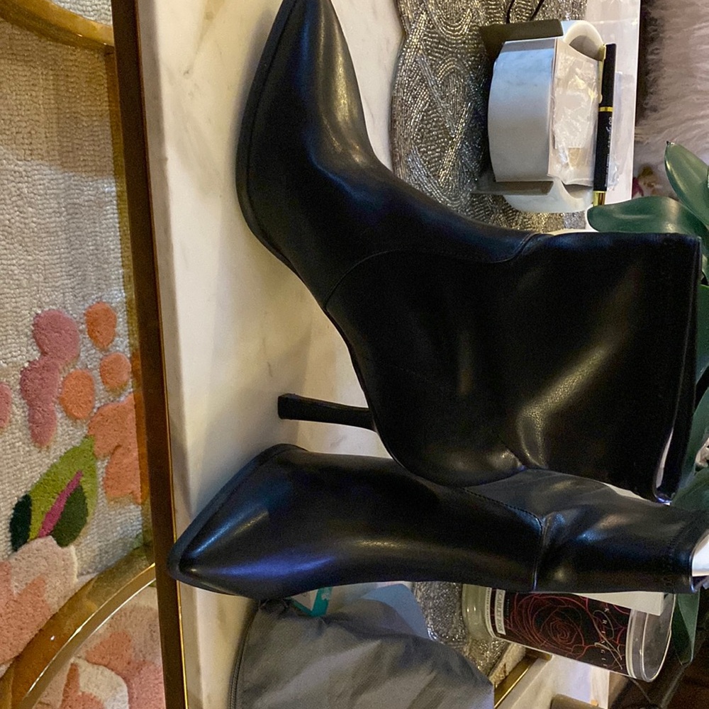 Black high heel ankle boots. Size 11 New w/ Stitch Fix bag.